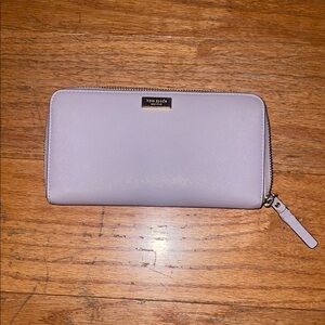 Kate Spade Lilac Zip-Around Wallet